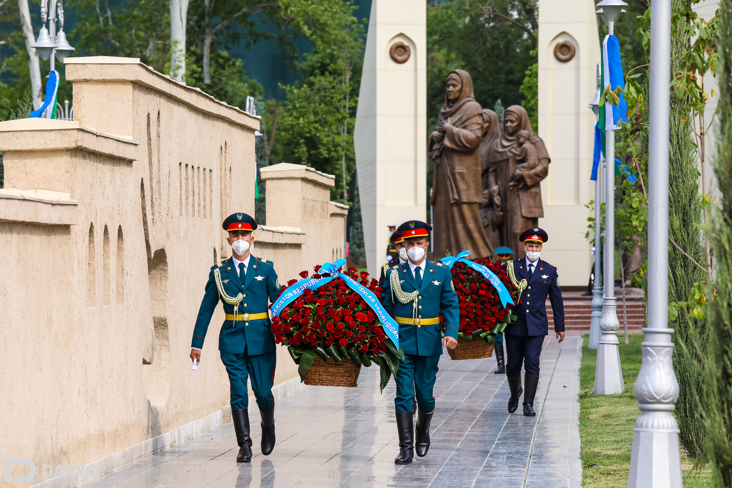 Tantane events dedicated to the day of memory and honor in the Victory Park in Tashkent