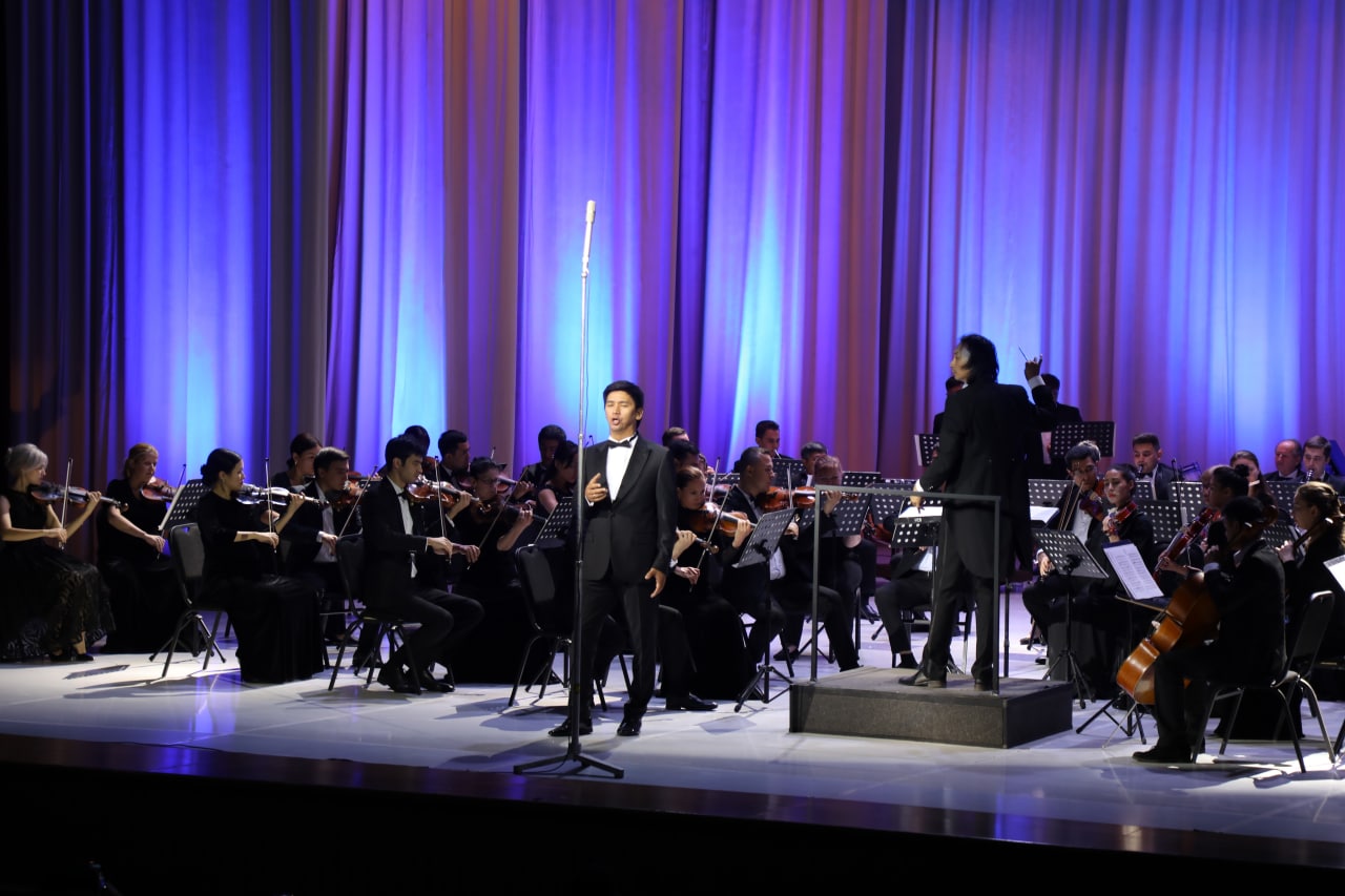Alibek Kabdurahmonov boshchiligida konsert dasturi bo'lib o'tdi